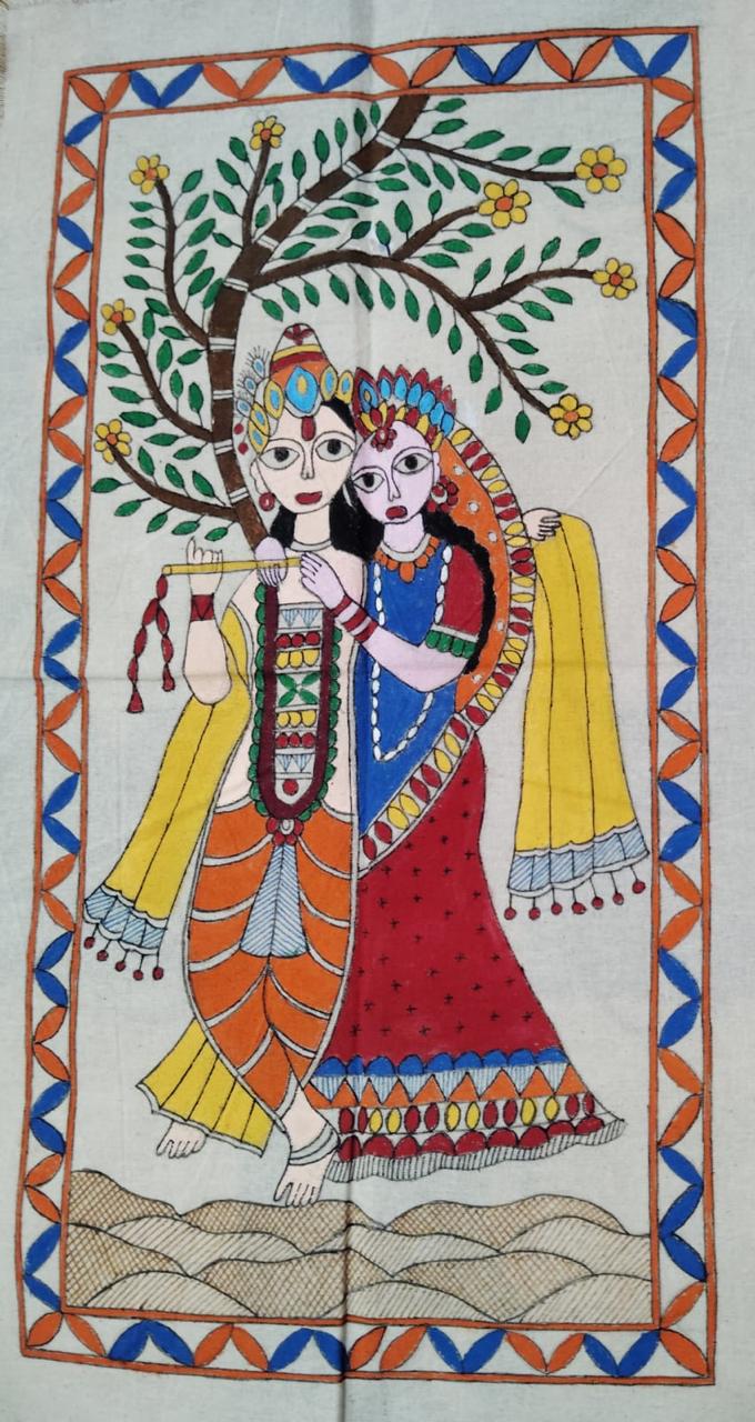 Radha Krishna Painting
